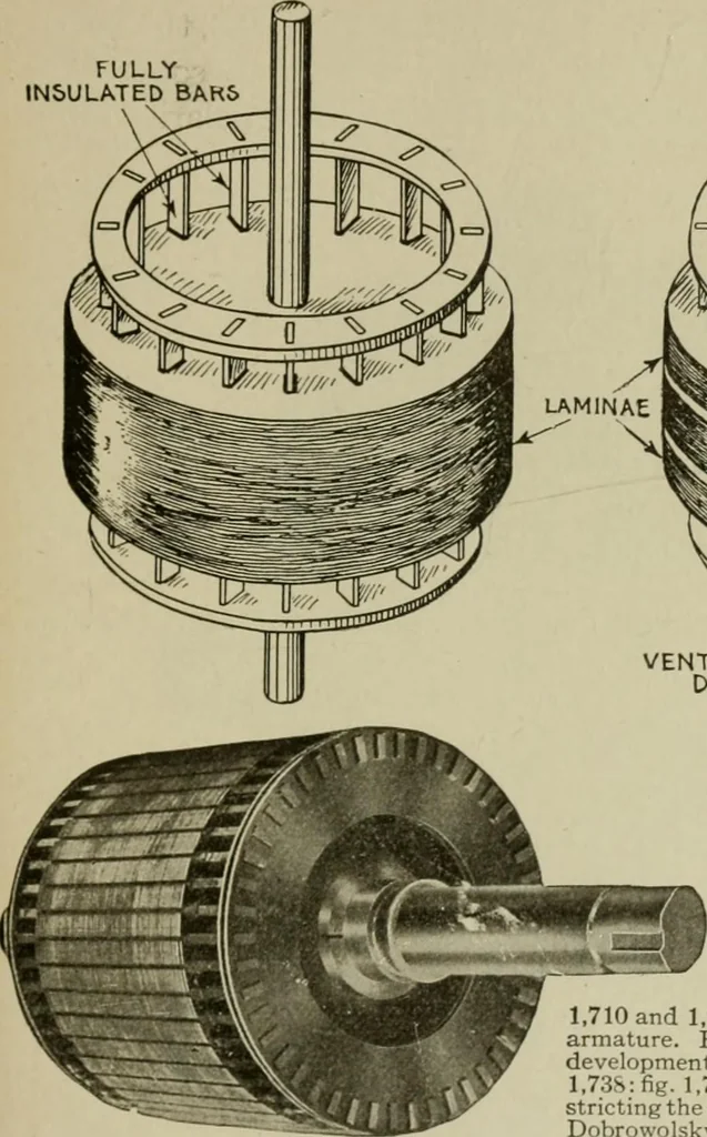 An illustration from Hawkins electrical guide. Questions, answers & illustrations; a progressive course of study for engineers, electricians, students and those desiring to acquire a working knowledge of electricity and its applications; a practical treatise, 1914, leaf 63