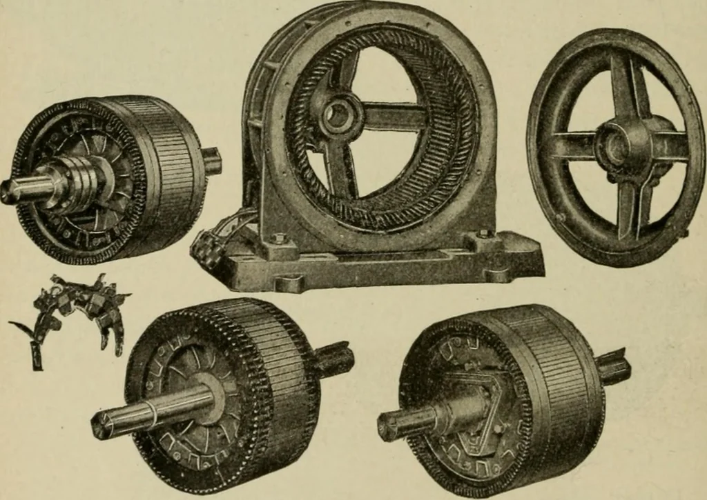 An illustration from Hawkins electrical guide. Questions, answers & illustrations; a progressive course of study for engineers, electricians, students and those desiring to acquire a working knowledge of electricity and its applications; a practical treatise, 1914, leaf 80
