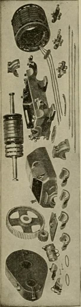 An illustration from Hawkins electrical guide. Questions, answers & illustrations; a progressive course of study for engineers, electricians, students and those desiring to acquire a working knowledge of electricity and its applications; a practical treatise, 1914, leaf 82