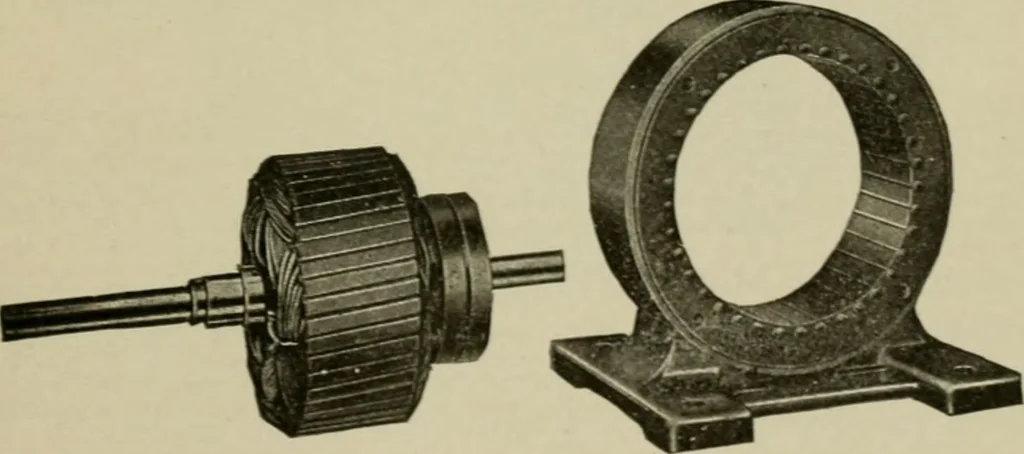 An illustration from Hawkins electrical guide. Questions, answers & illustrations; a progressive course of study for engineers, electricians, students and those desiring to acquire a working knowledge of electricity and its applications; a practical treatise, 1914, leaf 89