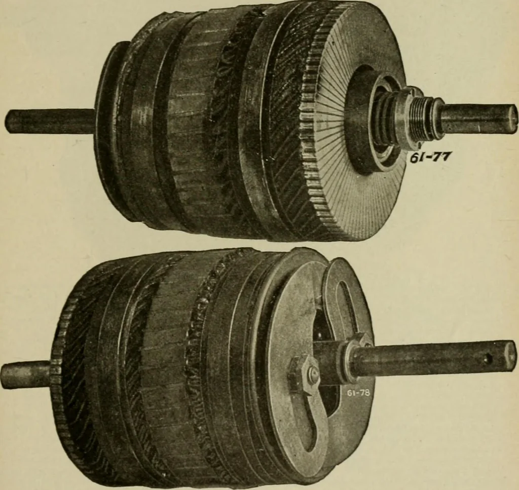 An illustration from Hawkins electrical guide. Questions, answers & illustrations; a progressive course of study for engineers, electricians, students and those desiring to acquire a working knowledge of electricity and its applications; a practical treatise, 1914, leaf 95