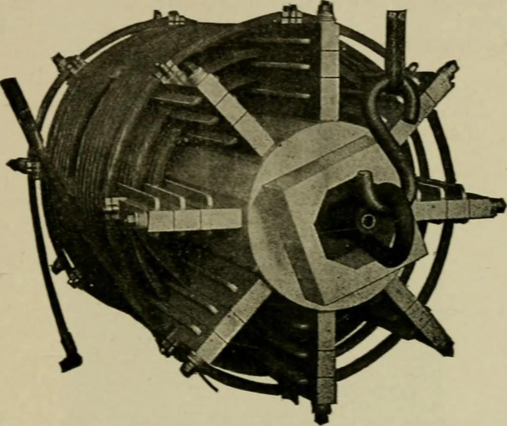 An illustration from Hawkins electrical guide. Questions, answers & illustrations; a progressive course of study for engineers, electricians, students and those desiring to acquire a working knowledge of electricity and its applications; a practical treatise, 1914, leaf 100