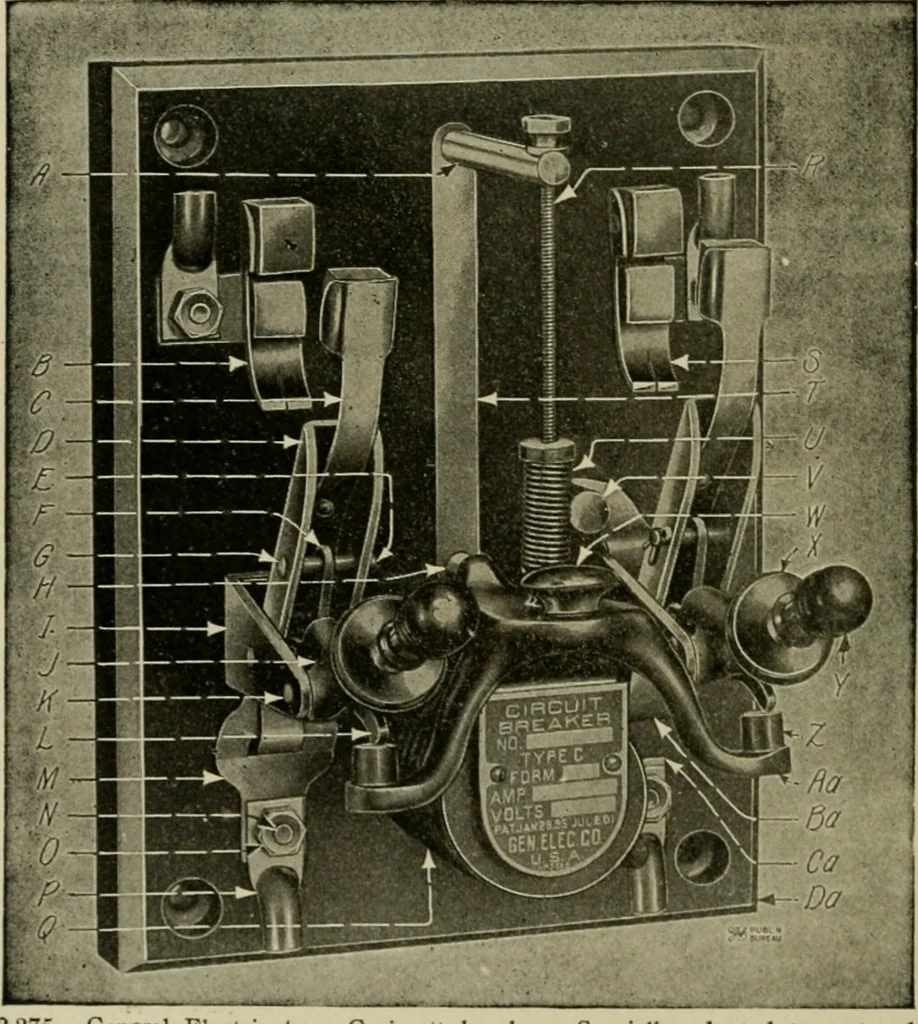 An illustration from Hawkins electrical guide. Questions, answers & illustrations; a progressive course of study for engineers, electricians, students and those desiring to acquire a working knowledge of electricity and its applications; a practical treatise, 1914, leaf 117
