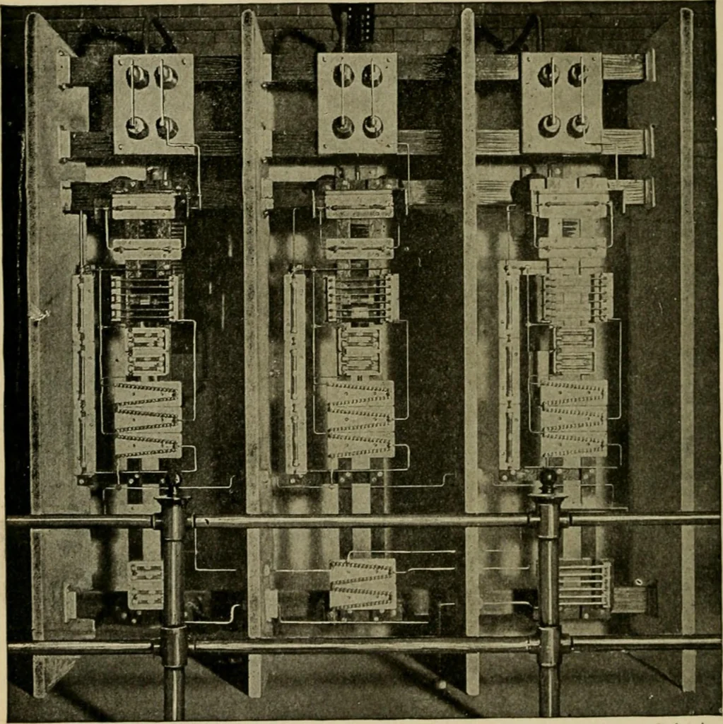 An illustration from Hawkins electrical guide. Questions, answers & illustrations; a progressive course of study for engineers, electricians, students and those desiring to acquire a working knowledge of electricity and its applications; a practical treatise, 1914, leaf 167