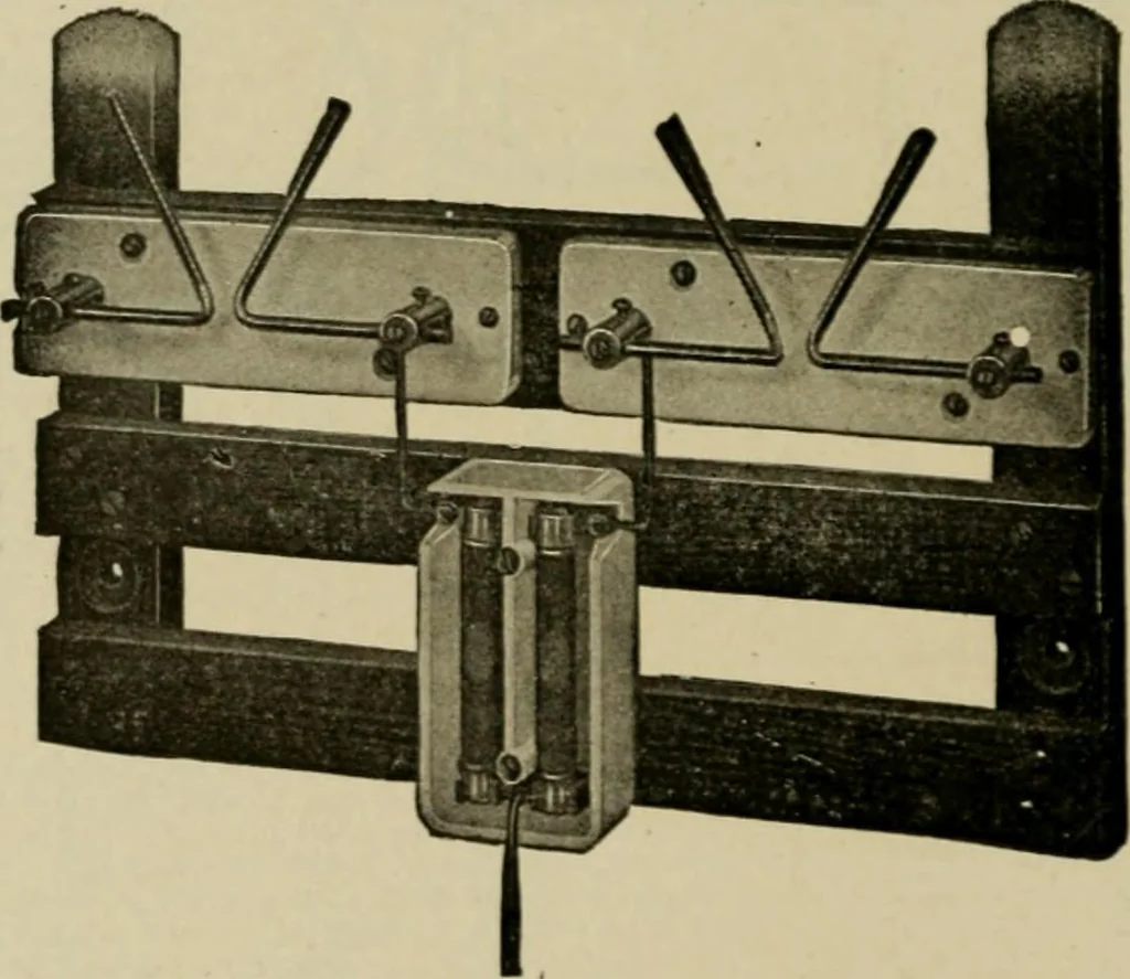 An illustration from Hawkins electrical guide. Questions, answers & illustrations; a progressive course of study for engineers, electricians, students and those desiring to acquire a working knowledge of electricity and its applications; a practical treatise, 1914, leaf 175