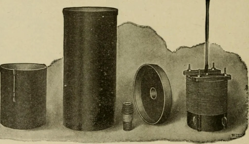 An illustration from Hawkins electrical guide. Questions, answers & illustrations; a progressive course of study for engineers, electricians, students and those desiring to acquire a working knowledge of electricity and its applications; a practical treatise, 1914, leaf 179