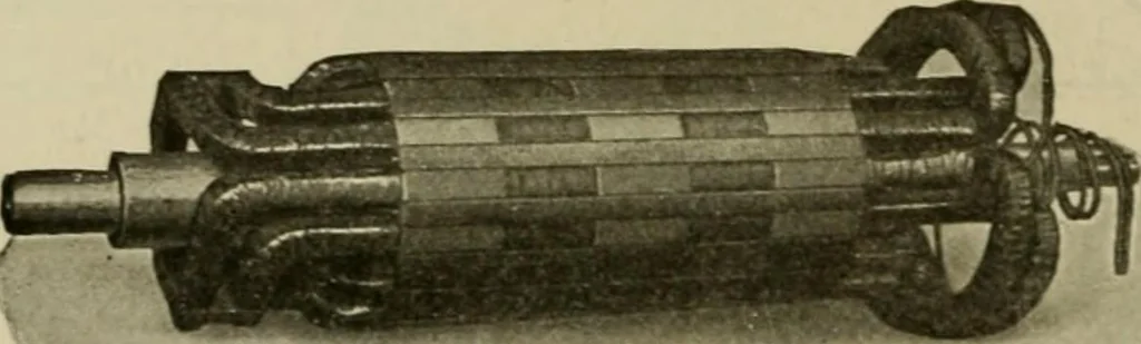 An illustration from Hawkins electrical guide. Questions, answers & illustrations; a progressive course of study for engineers, electricians, students and those desiring to acquire a working knowledge of electricity and its applications; a practical treatise, 1914, leaf 199