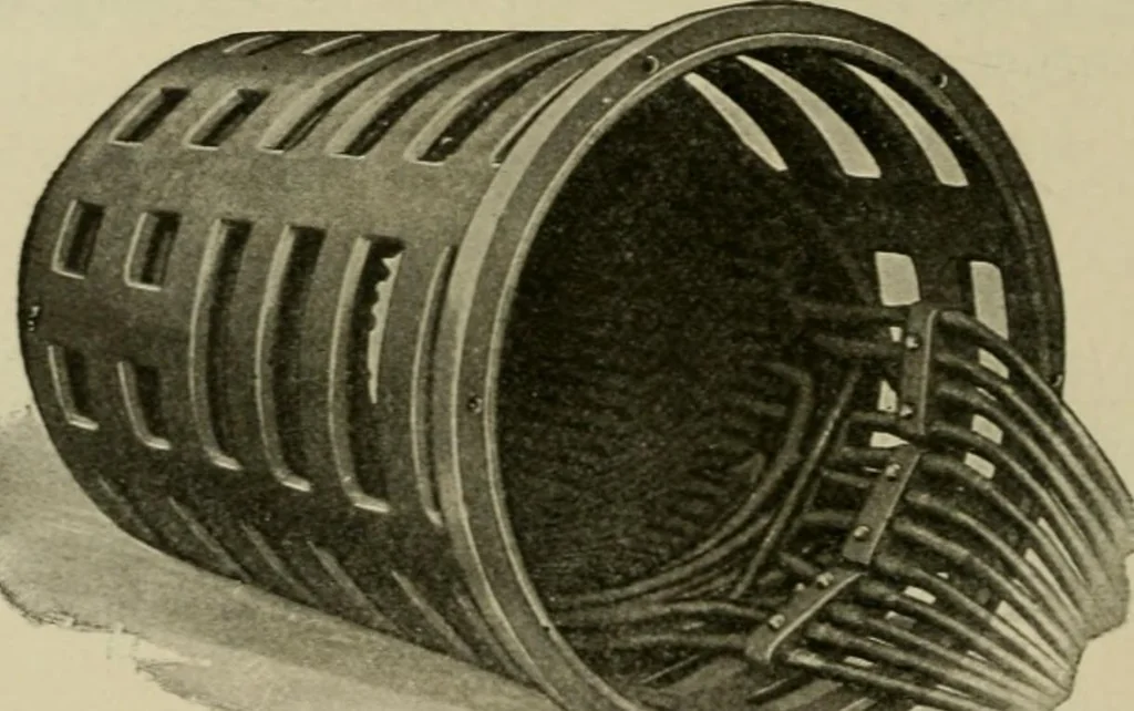 An illustration from Hawkins electrical guide. Questions, answers & illustrations; a progressive course of study for engineers, electricians, students and those desiring to acquire a working knowledge of electricity and its applications; a practical treatise, 1914, leaf 201