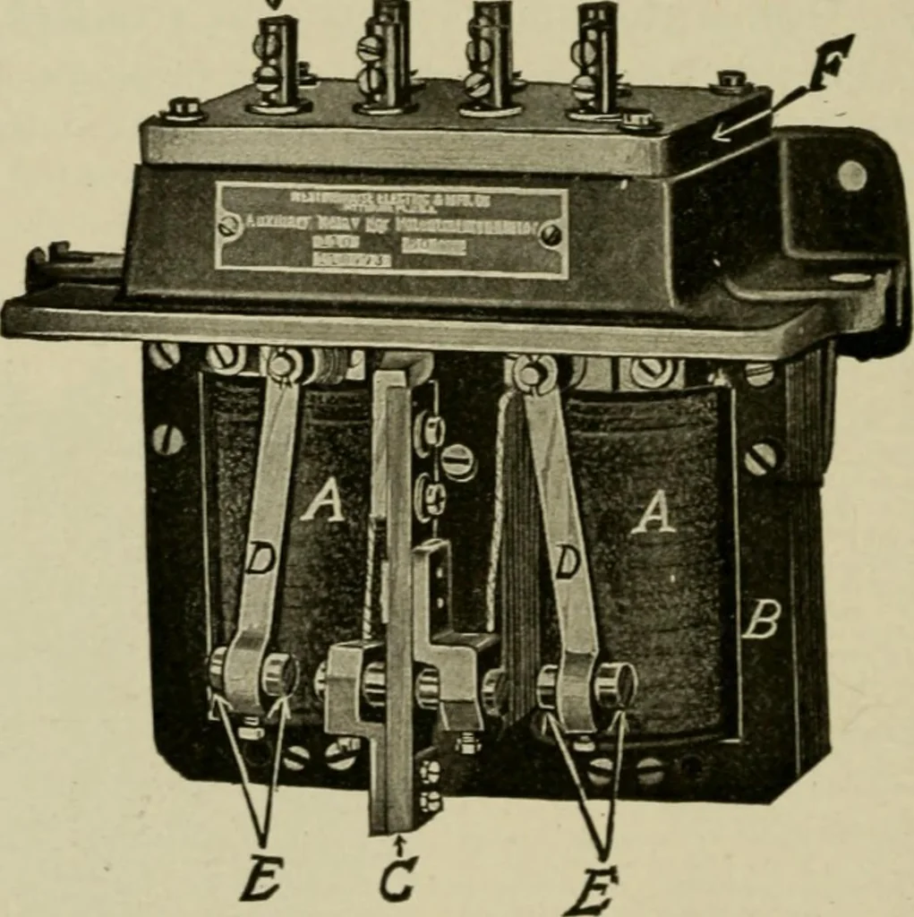 An illustration from Hawkins electrical guide. Questions, answers & illustrations; a progressive course of study for engineers, electricians, students and those desiring to acquire a working knowledge of electricity and its applications; a practical treatise, 1914, leaf 209