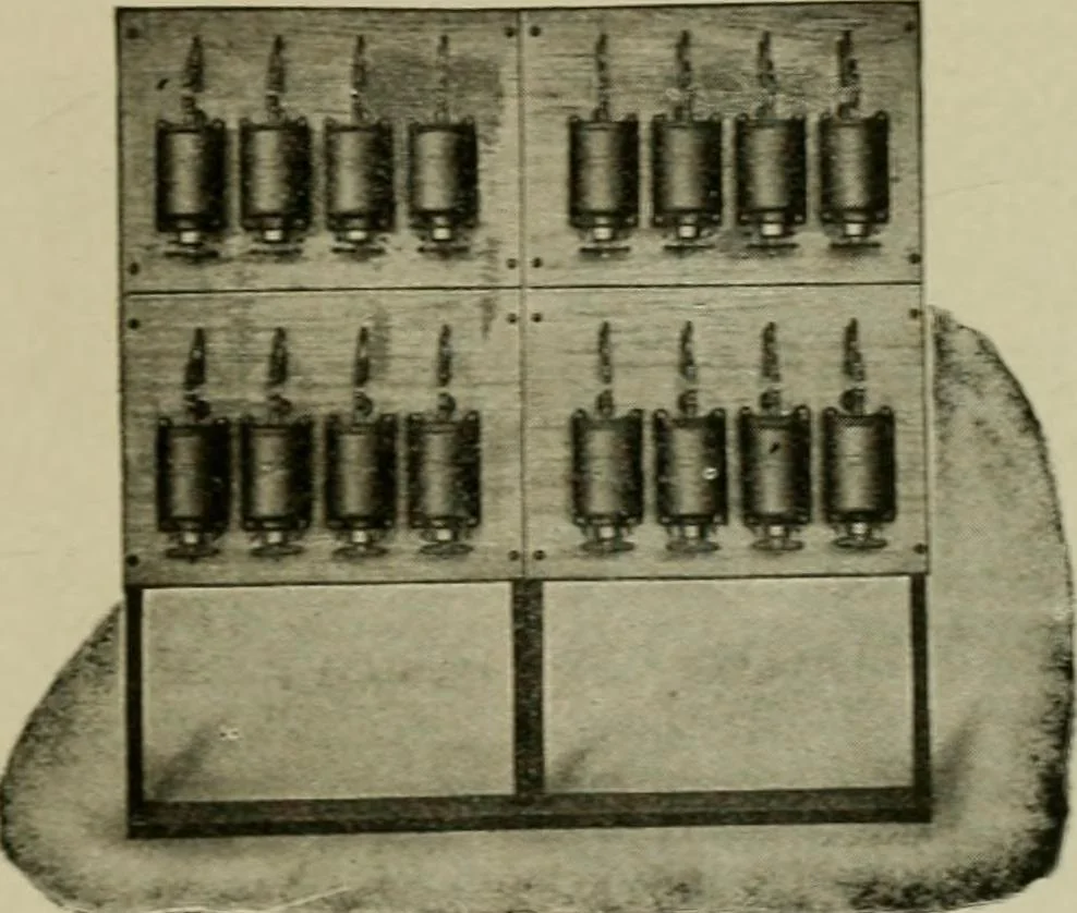 An illustration from Hawkins electrical guide. Questions, answers & illustrations; a progressive course of study for engineers, electricians, students and those desiring to acquire a working knowledge of electricity and its applications; a practical treatise, 1914, leaf 228