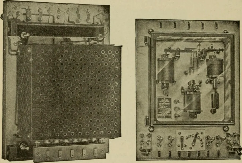An illustration from Hawkins electrical guide. Questions, answers & illustrations; a progressive course of study for engineers, electricians, students and those desiring to acquire a working knowledge of electricity and its applications; a practical treatise, 1914, leaf 229