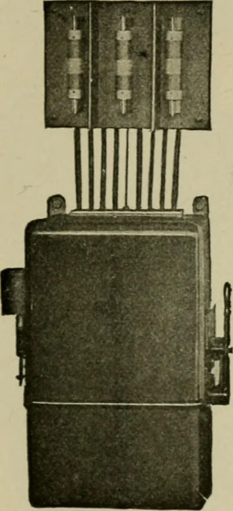 An illustration from Hawkins electrical guide. Questions, answers & illustrations; a progressive course of study for engineers, electricians, students and those desiring to acquire a working knowledge of electricity and its applications; a practical treatise, 1914, leaf 238
