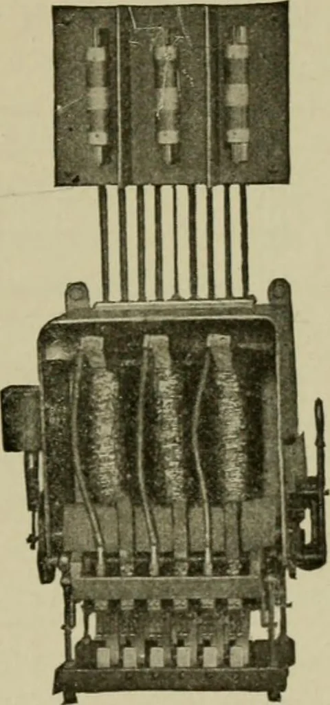 An illustration from Hawkins electrical guide. Questions, answers & illustrations; a progressive course of study for engineers, electricians, students and those desiring to acquire a working knowledge of electricity and its applications; a practical treatise, 1914, leaf 238