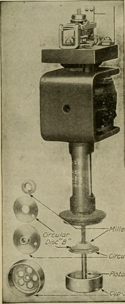An illustration from Hawkins electrical guide. Questions, answers & illustrations; a progressive course of study for engineers, electricians, students and those desiring to acquire a working knowledge of electricity and its applications; a practical treatise, 1914, leaf 241
