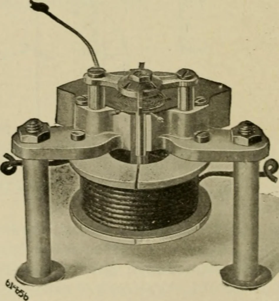 An illustration from Hawkins electrical guide. Questions, answers & illustrations; a progressive course of study for engineers, electricians, students and those desiring to acquire a working knowledge of electricity and its applications; a practical treatise, 1914, leaf 265