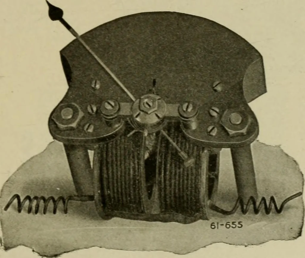 An illustration from Hawkins electrical guide. Questions, answers & illustrations; a progressive course of study for engineers, electricians, students and those desiring to acquire a working knowledge of electricity and its applications; a practical treatise, 1914, leaf 274