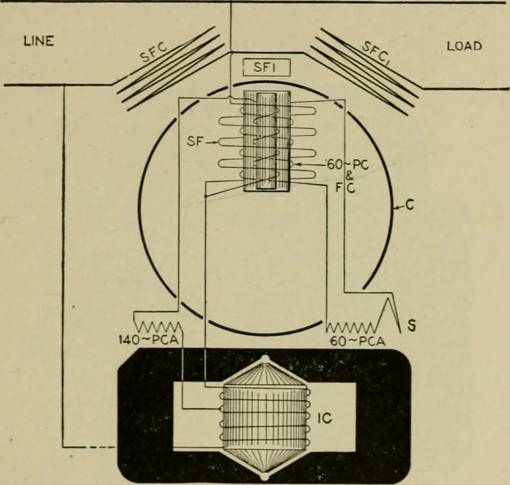 An illustration from Hawkins electrical guide. Questions, answers & illustrations; a progressive course of study for engineers, electricians, students and those desiring to acquire a working knowledge of electricity and its applications; a practical treatise, 1914, leaf 286