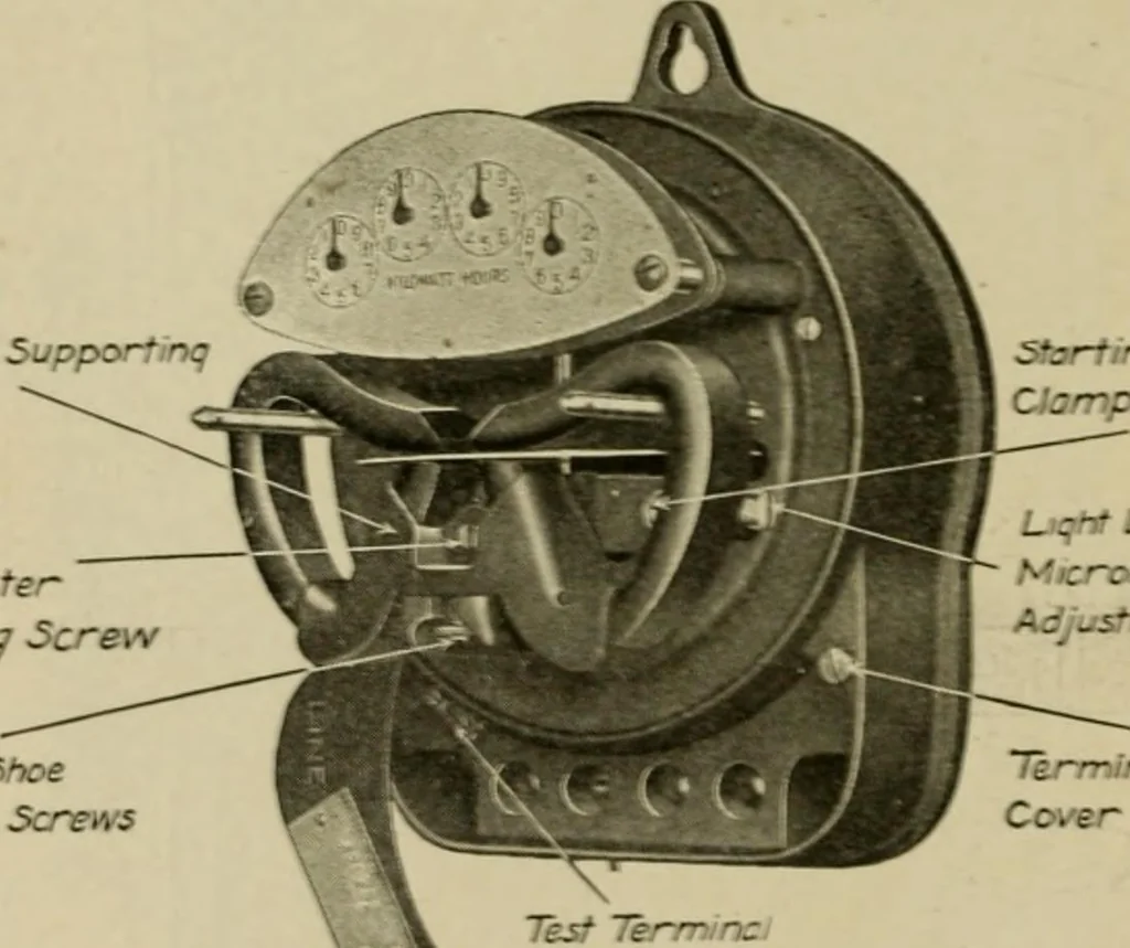 An illustration from Hawkins electrical guide. Questions, answers & illustrations; a progressive course of study for engineers, electricians, students and those desiring to acquire a working knowledge of electricity and its applications; a practical treatise, 1914, leaf 289