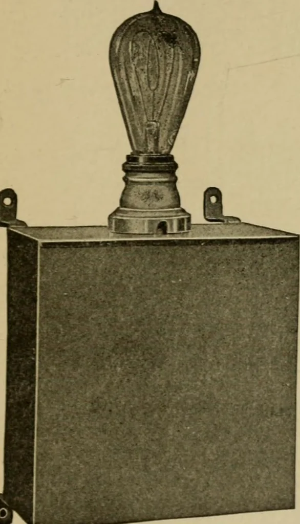 An illustration from Hawkins electrical guide. Questions, answers & illustrations; a progressive course of study for engineers, electricians, students and those desiring to acquire a working knowledge of electricity and its applications; a practical treatise, 1914, leaf 314