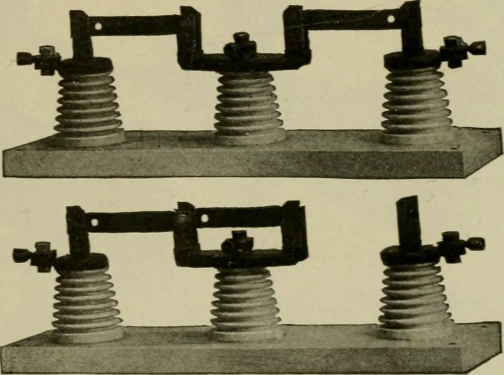 An illustration from Hawkins electrical guide. Questions, answers & illustrations; a progressive course of study for engineers, electricians, students and those desiring to acquire a working knowledge of electricity and its applications; a practical treatise, 1914, leaf 76