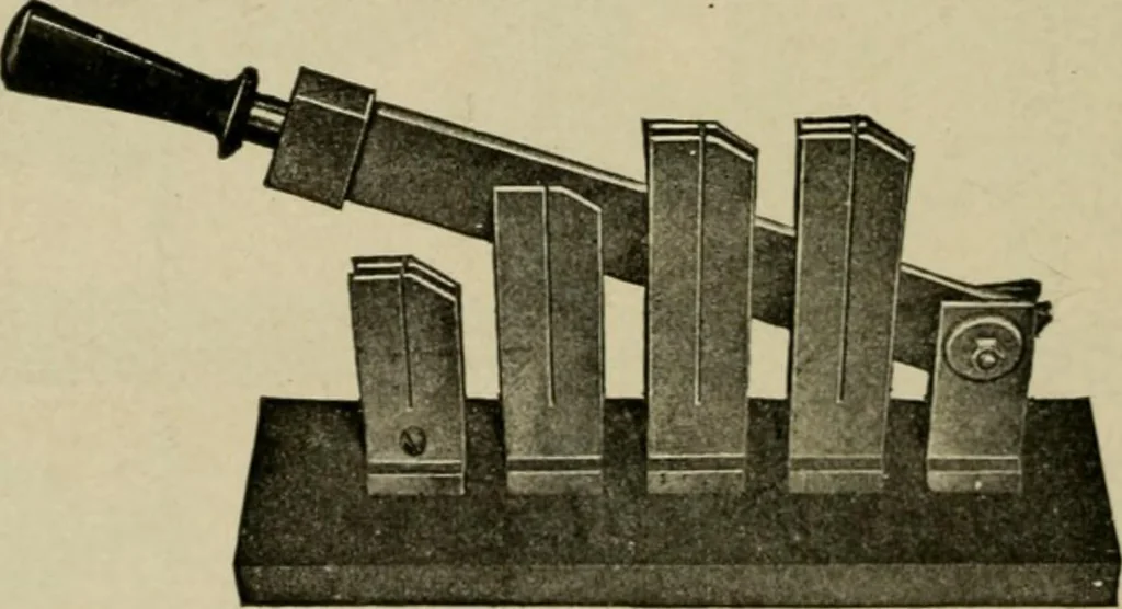 An illustration from Hawkins electrical guide. Questions, answers & illustrations; a progressive course of study for engineers, electricians, students and those desiring to acquire a working knowledge of electricity and its applications; a practical treatise, 1914, leaf 79