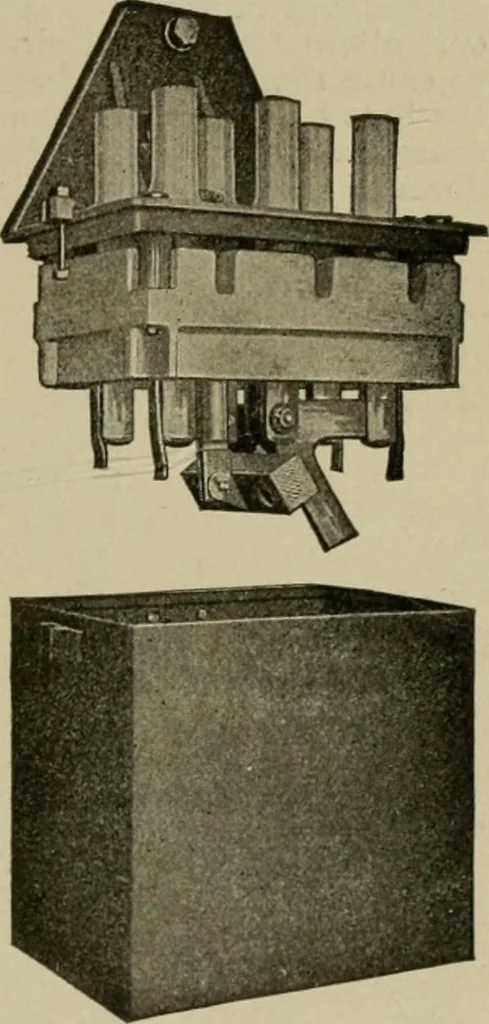 An illustration from Hawkins electrical guide. Questions, answers & illustrations; a progressive course of study for engineers, electricians, students and those desiring to acquire a working knowledge of electricity and its applications; a practical treatise, 1914, leaf 84
