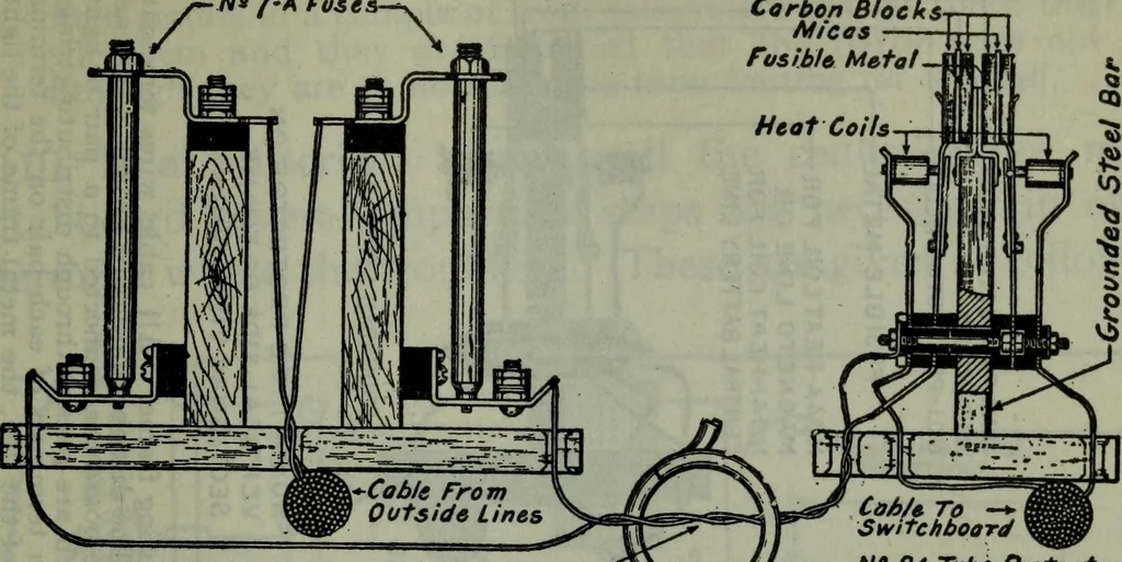 An illustration from Hawkins electrical guide ... : questions, answers & illustrations : a progressive course of study for engineers, electricians, students and those desiring to acquire a working knowledge of electricity and its applications ; a practical treatise, 1914, leaf 100