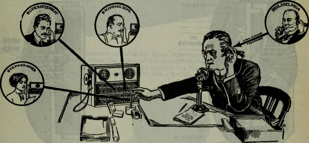 An illustration from Hawkins electrical guide ... : questions, answers & illustrations : a progressive course of study for engineers, electricians, students and those desiring to acquire a working knowledge of electricity and its applications ; a practical treatise, 1914, leaf 104