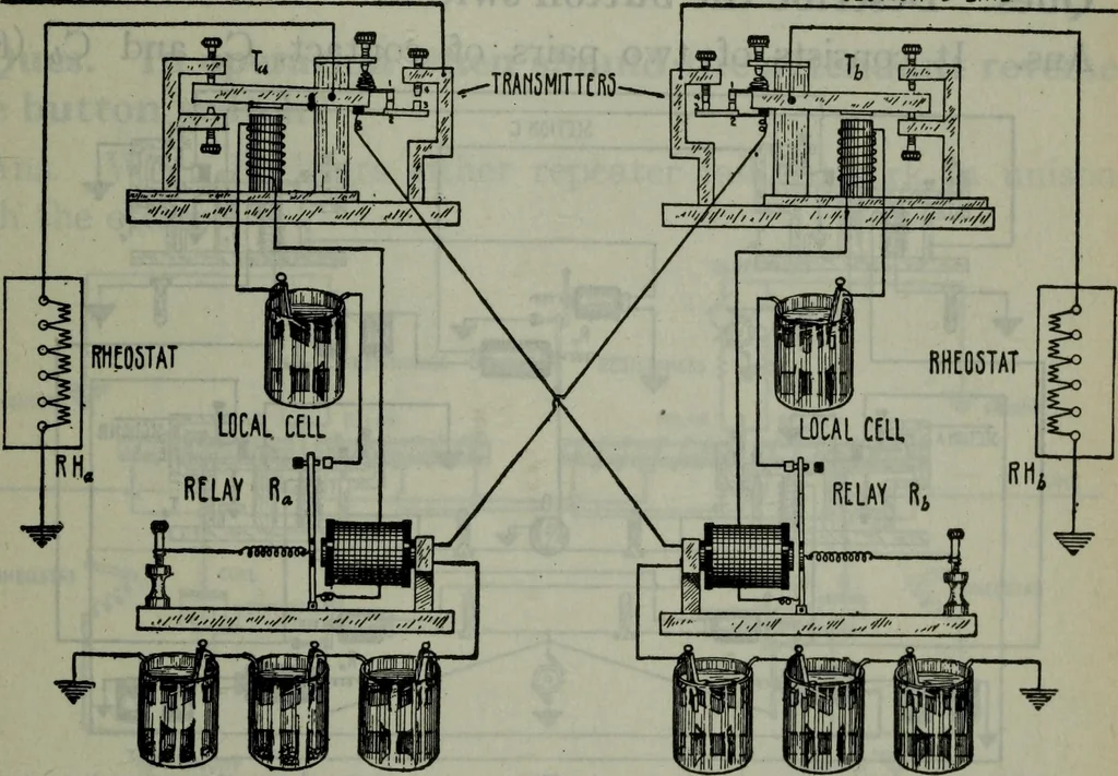 An illustration from Hawkins electrical guide ... : questions, answers & illustrations : a progressive course of study for engineers, electricians, students and those desiring to acquire a working knowledge of electricity and its applications ; a practical treatise, 1914, leaf 124