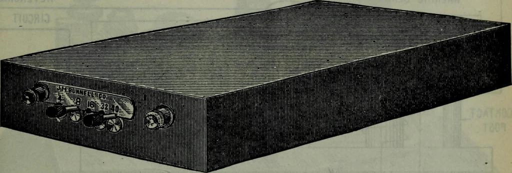 An illustration from Hawkins electrical guide ... : questions, answers & illustrations : a progressive course of study for engineers, electricians, students and those desiring to acquire a working knowledge of electricity and its applications ; a practical treatise, 1914, leaf 140