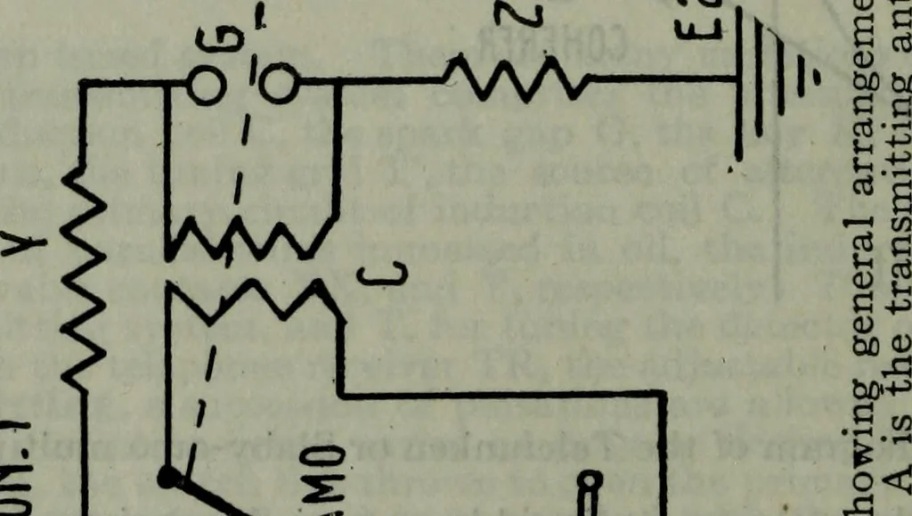 An illustration from Hawkins electrical guide ... : questions, answers & illustrations : a progressive course of study for engineers, electricians, students and those desiring to acquire a working knowledge of electricity and its applications ; a practical treatise, 1914, leaf 201