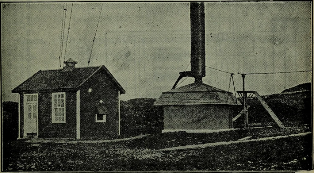 An illustration from Hawkins electrical guide ... : questions, answers & illustrations : a progressive course of study for engineers, electricians, students and those desiring to acquire a working knowledge of electricity and its applications ; a practical treatise, 1914, leaf 204