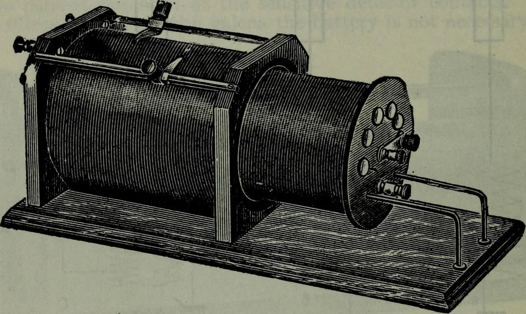 An illustration from Hawkins electrical guide ... : questions, answers & illustrations : a progressive course of study for engineers, electricians, students and those desiring to acquire a working knowledge of electricity and its applications ; a practical treatise, 1914, leaf 219
