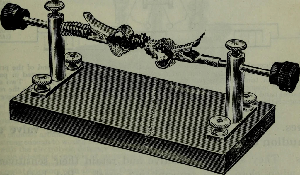 An illustration from Hawkins electrical guide ... : questions, answers & illustrations : a progressive course of study for engineers, electricians, students and those desiring to acquire a working knowledge of electricity and its applications ; a practical treatise, 1914, leaf 224