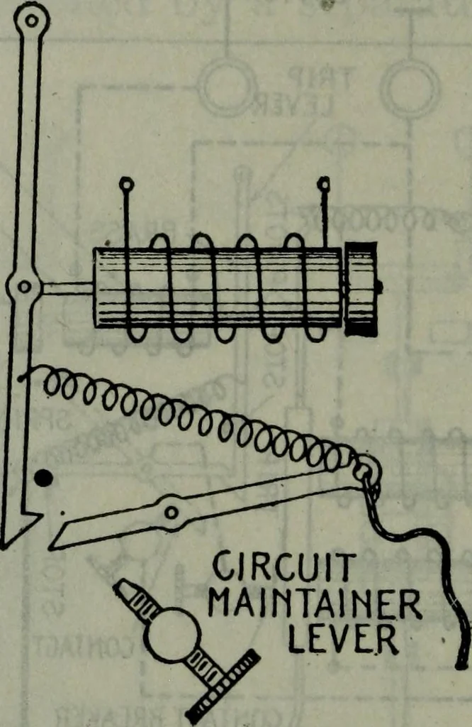 An illustration from Hawkins electrical guide ... : questions, answers & illustrations : a progressive course of study for engineers, electricians, students and those desiring to acquire a working knowledge of electricity and its applications ; a practical treatise, 1914, leaf 265
