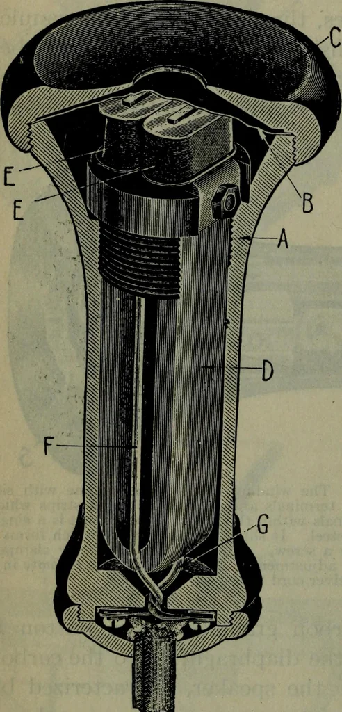 An illustration from Hawkins electrical guide ... : questions, answers & illustrations : a progressive course of study for engineers, electricians, students and those desiring to acquire a working knowledge of electricity and its applications ; a practical treatise, 1914, leaf 27