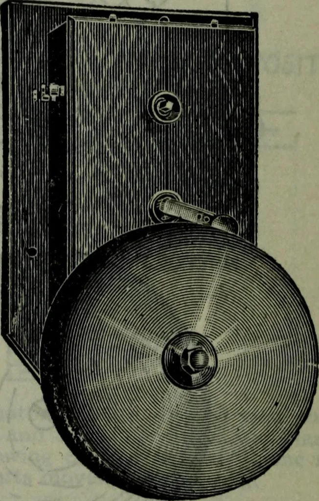 An illustration from Hawkins electrical guide ... : questions, answers & illustrations : a progressive course of study for engineers, electricians, students and those desiring to acquire a working knowledge of electricity and its applications ; a practical treatise, 1914, leaf 283