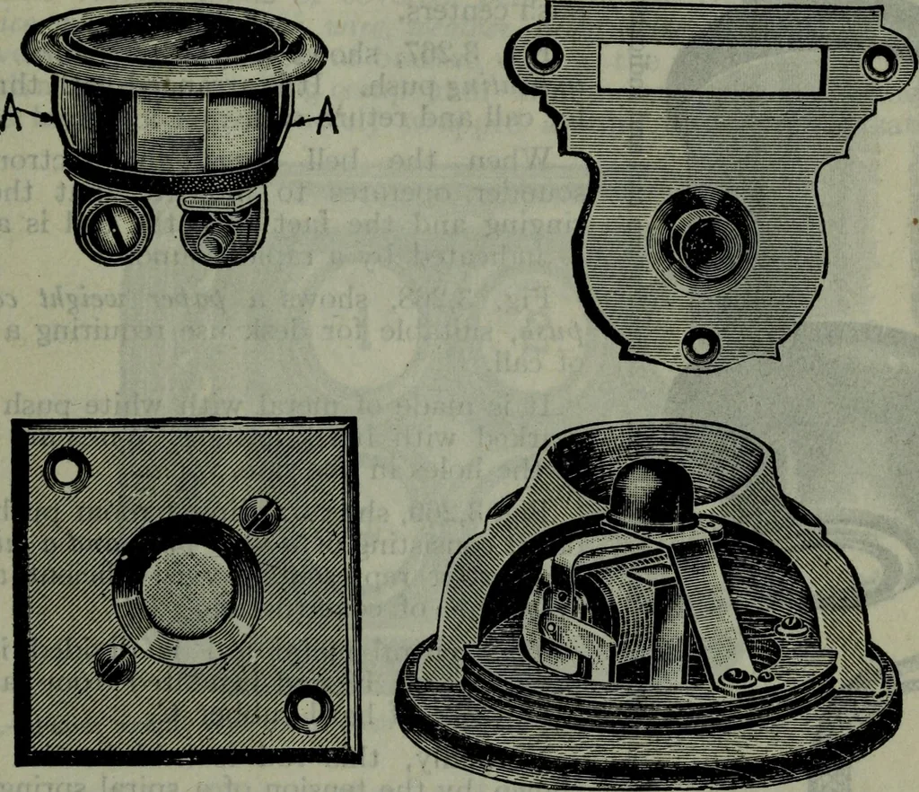 An illustration from Hawkins electrical guide ... : questions, answers & illustrations : a progressive course of study for engineers, electricians, students and those desiring to acquire a working knowledge of electricity and its applications ; a practical treatise, 1914, leaf 288