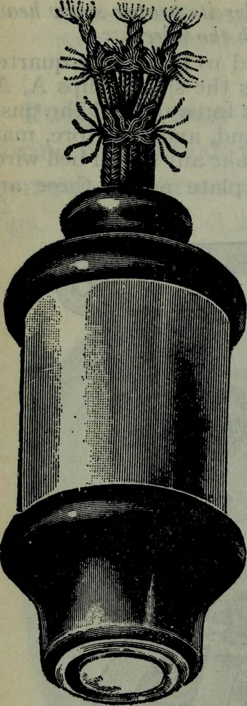 An illustration from Hawkins electrical guide ... : questions, answers & illustrations : a progressive course of study for engineers, electricians, students and those desiring to acquire a working knowledge of electricity and its applications ; a practical treatise, 1914, leaf 289