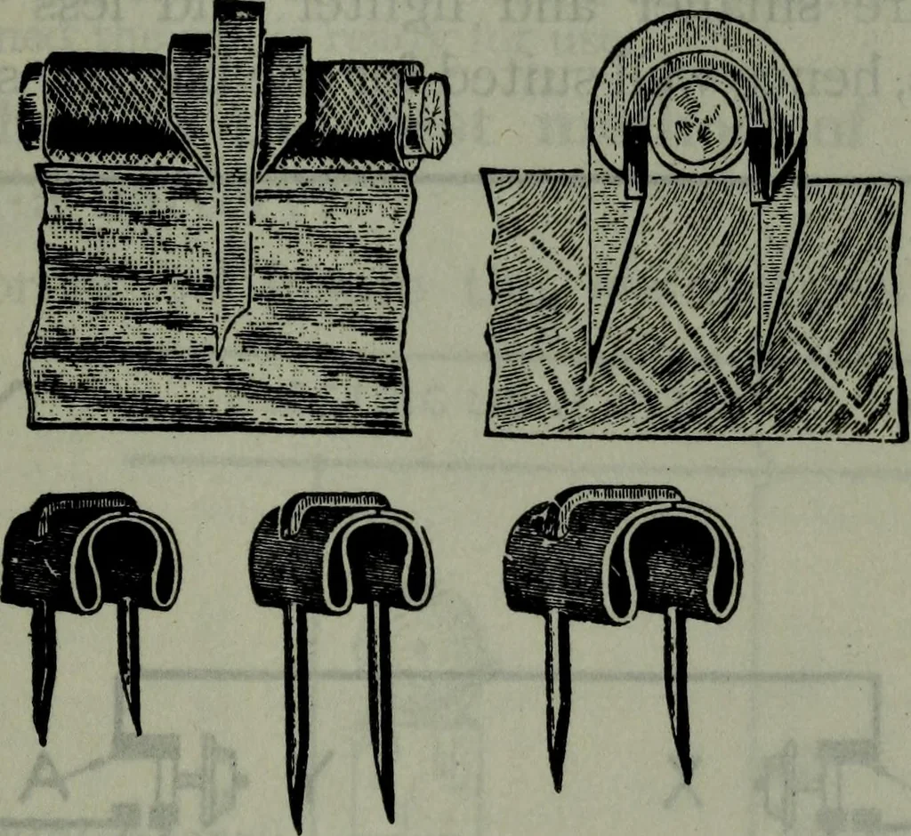 An illustration from Hawkins electrical guide ... : questions, answers & illustrations : a progressive course of study for engineers, electricians, students and those desiring to acquire a working knowledge of electricity and its applications ; a practical treatise, 1914, leaf 308