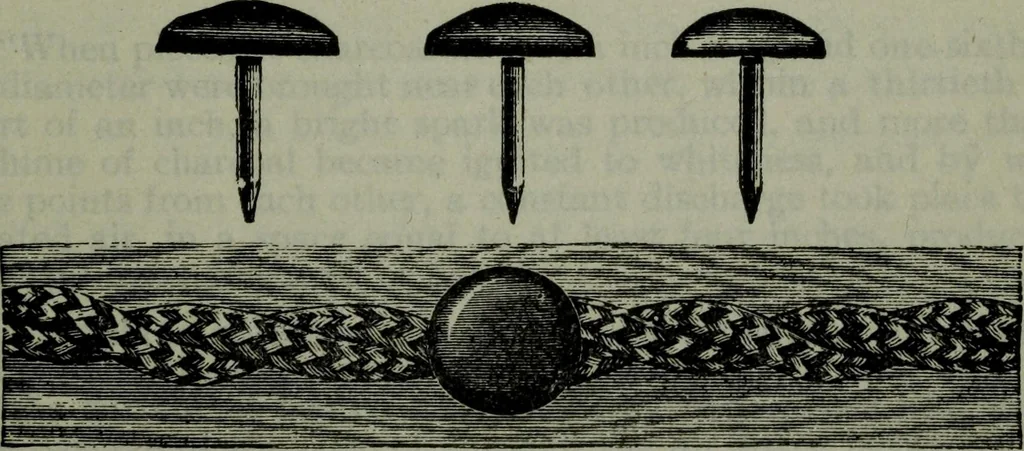 An illustration from Hawkins electrical guide ... : questions, answers & illustrations : a progressive course of study for engineers, electricians, students and those desiring to acquire a working knowledge of electricity and its applications ; a practical treatise, 1914, leaf 318