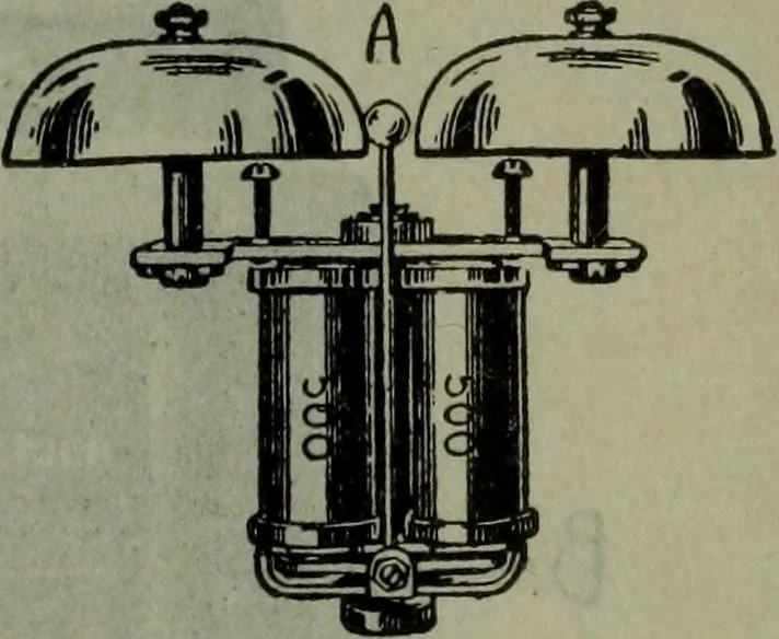 An illustration from Hawkins electrical guide ... : questions, answers & illustrations : a progressive course of study for engineers, electricians, students and those desiring to acquire a working knowledge of electricity and its applications ; a practical treatise, 1914, leaf 34