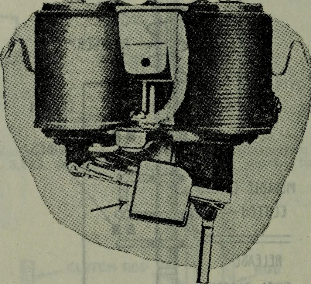 An illustration from Hawkins electrical guide ... : questions, answers & illustrations : a progressive course of study for engineers, electricians, students and those desiring to acquire a working knowledge of electricity and its applications ; a practical treatise, 1914, leaf 345
