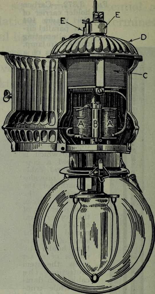 An illustration from Hawkins electrical guide ... : questions, answers & illustrations : a progressive course of study for engineers, electricians, students and those desiring to acquire a working knowledge of electricity and its applications ; a practical treatise, 1914, leaf 365
