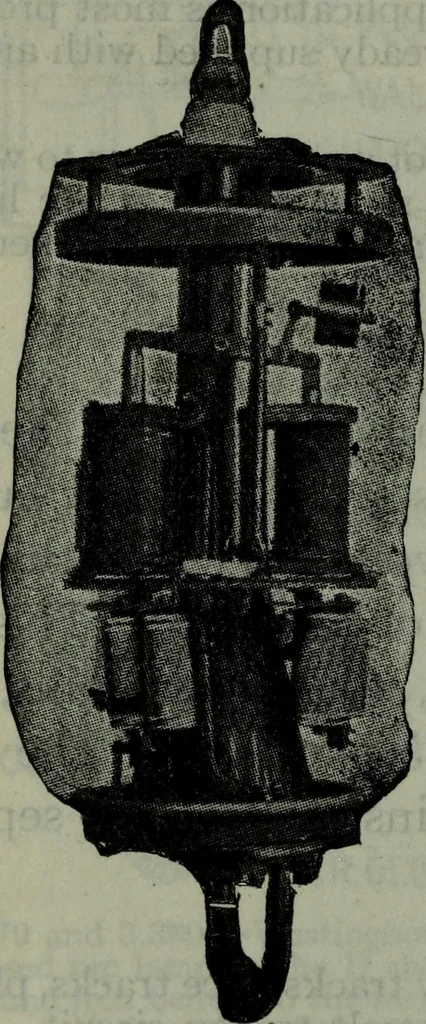 An illustration from Hawkins electrical guide ... : questions, answers & illustrations : a progressive course of study for engineers, electricians, students and those desiring to acquire a working knowledge of electricity and its applications ; a practical treatise, 1914, leaf 371