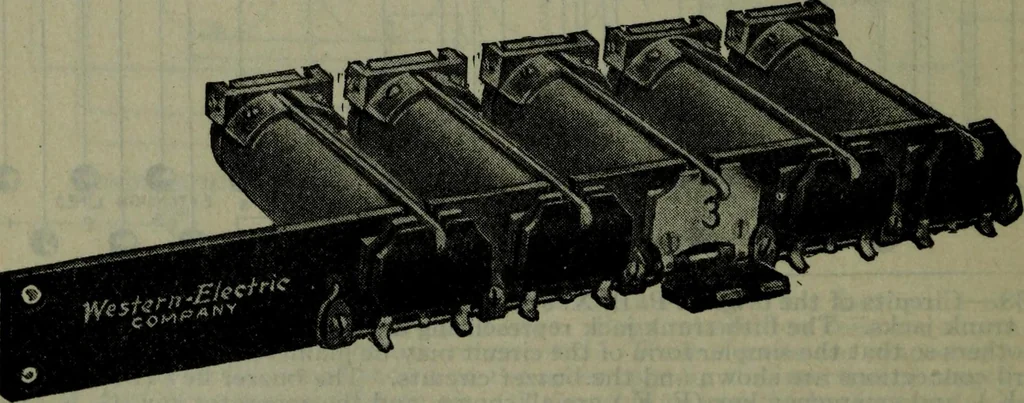 An illustration from Hawkins electrical guide ... : questions, answers & illustrations : a progressive course of study for engineers, electricians, students and those desiring to acquire a working knowledge of electricity and its applications ; a practical treatise, 1914, leaf 41