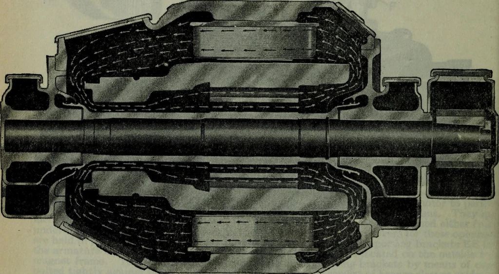 An illustration from Hawkins electrical guide ... : questions, answers & illustrations : a progressive course of study for engineers, electricians, students and those desiring to acquire a working knowledge of electricity and its applications ; a practical treatise, 1914, leaf 465