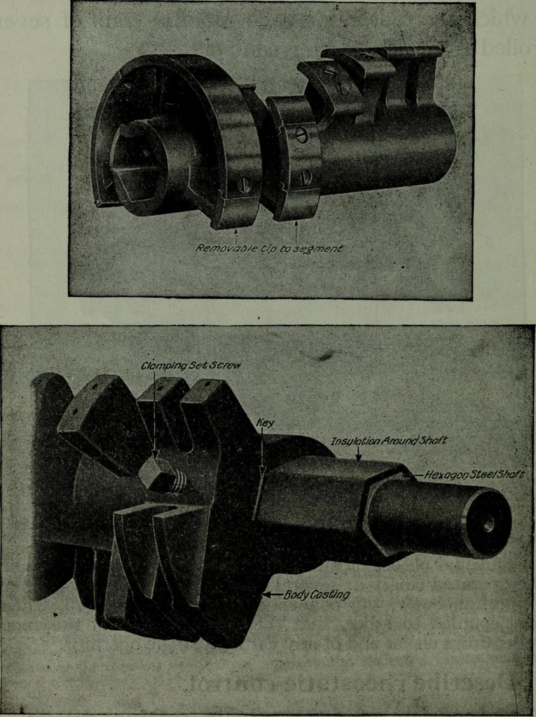 An illustration from Hawkins electrical guide ... : questions, answers & illustrations : a progressive course of study for engineers, electricians, students and those desiring to acquire a working knowledge of electricity and its applications ; a practical treatise, 1914, leaf 479