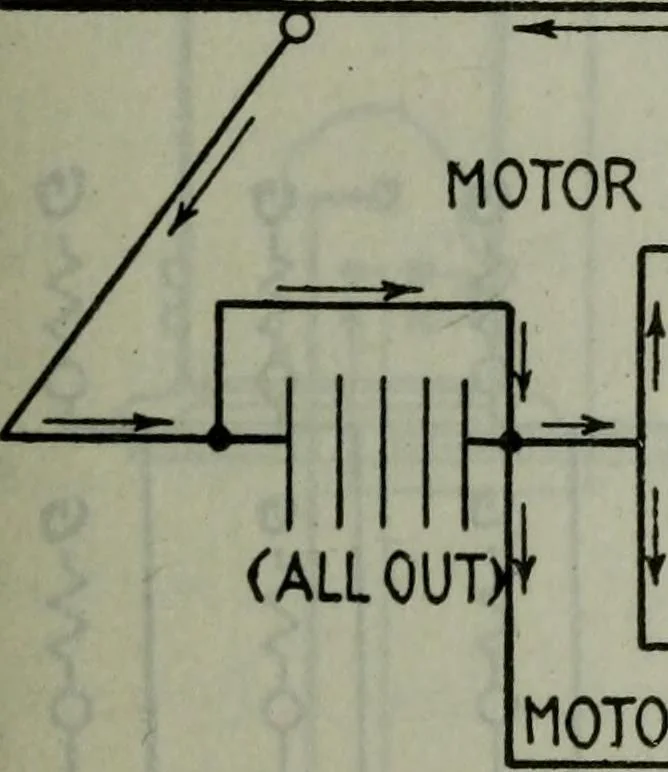 An illustration from Hawkins electrical guide ... : questions, answers & illustrations : a progressive course of study for engineers, electricians, students and those desiring to acquire a working knowledge of electricity and its applications ; a practical treatise, 1914, leaf 482