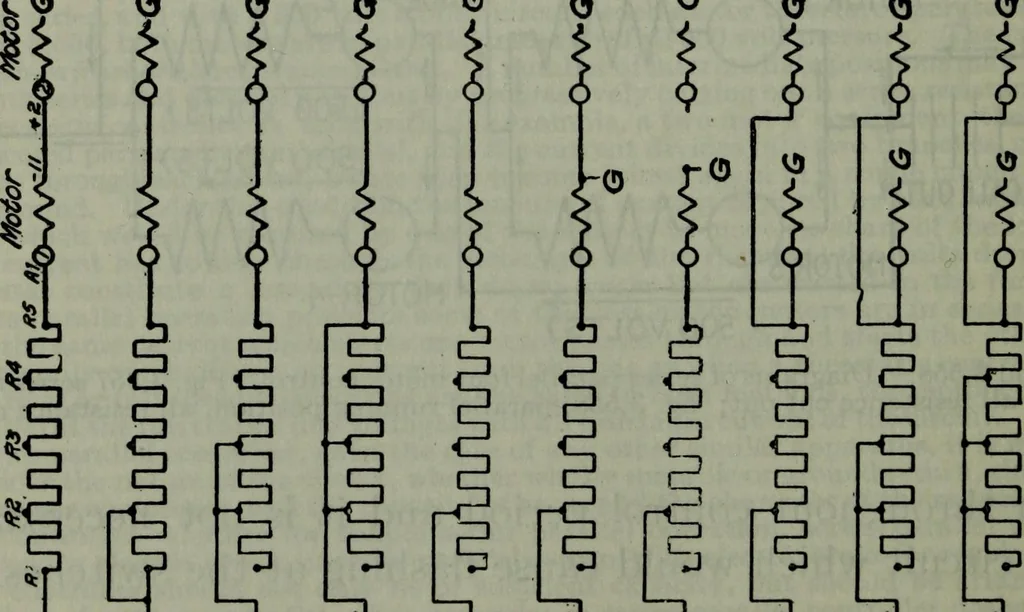 An illustration from Hawkins electrical guide ... : questions, answers & illustrations : a progressive course of study for engineers, electricians, students and those desiring to acquire a working knowledge of electricity and its applications ; a practical treatise, 1914, leaf 483